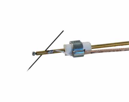 UxTB : Porte-pointe Coaxial isolation téflon