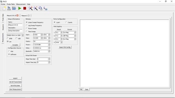 PACE : Measurement and control software